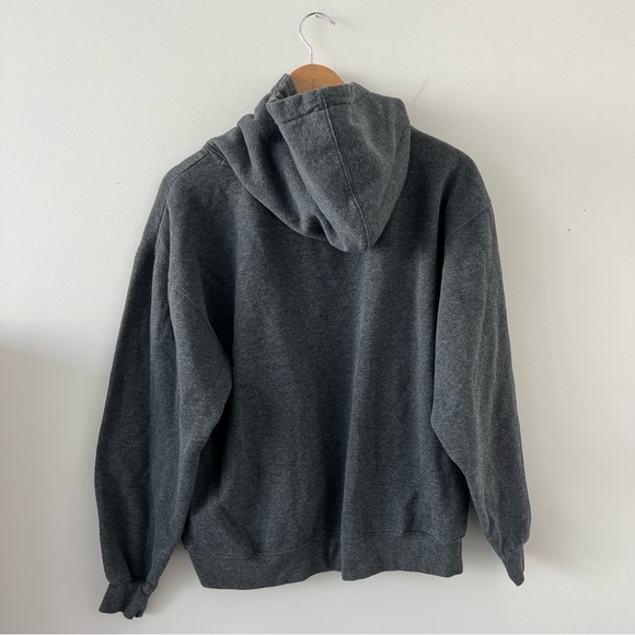 ⭐️SOLD⭐️ Winner's Circle Grey Dale Earnhardt Nascar Pullover Hoodie Men's Size L - Picture 2 of 5